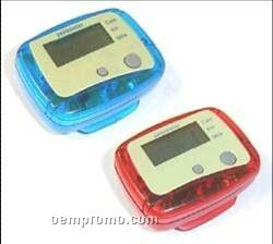 Digital Pedometer With Two Buttons
