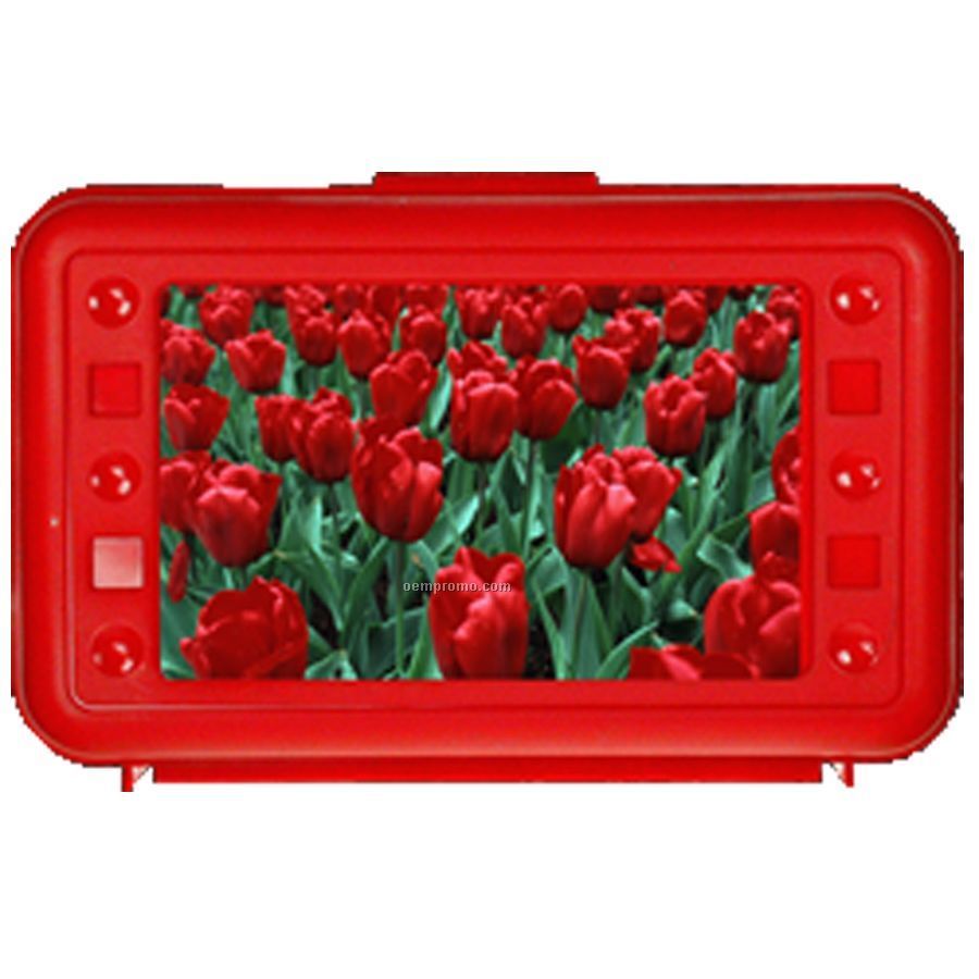 Red 3d Lenticular Pencil Box (Custom)