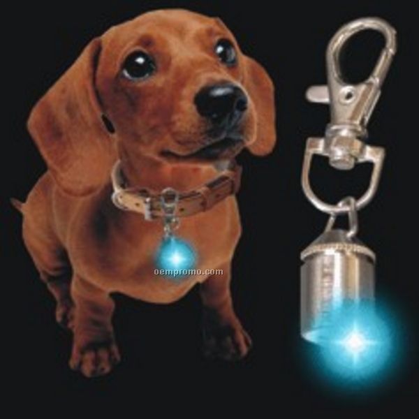 LED Flash Pet Tag