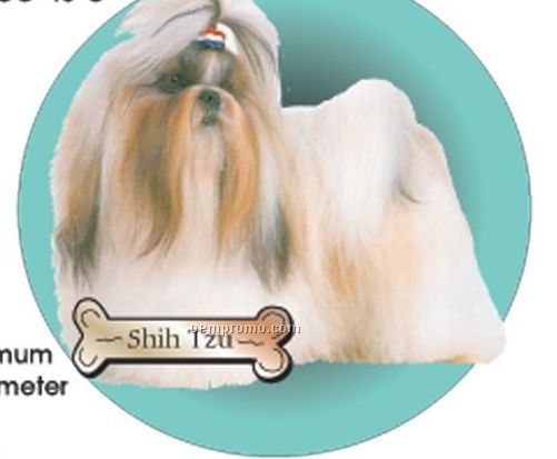 Shih Tzu Dog Acrylic Coaster W/ Felt Back