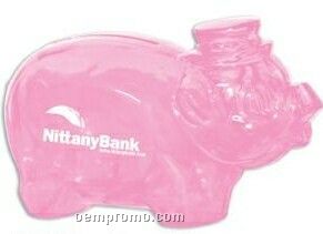 Translucent Pink Smash-it Piggy Bank (Imprinted)