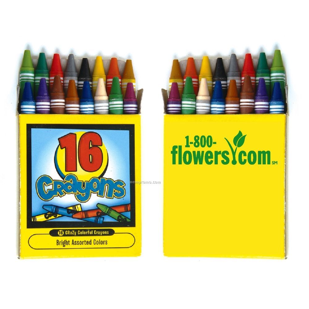 16 Pack Crayons
