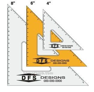 Fluorescent Triangle Measuring Device (6")
