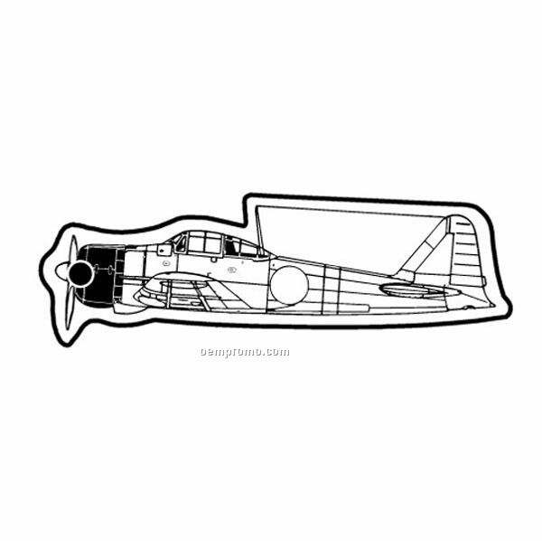 Stock Shape Collection Airplane Outline Key Tag