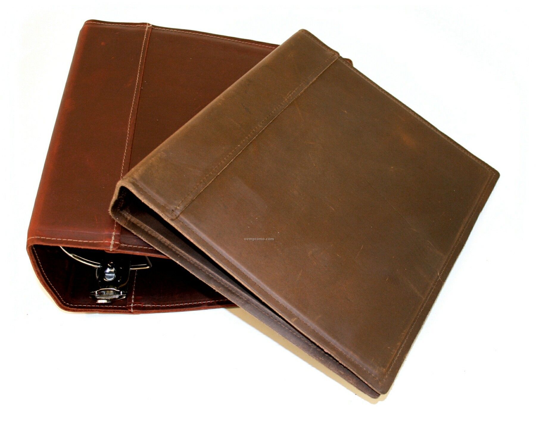 Large Leather Document Binder