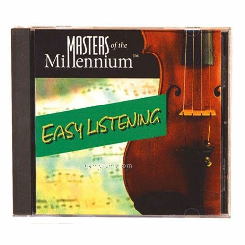 Masters Of The Millennium Easy Listening Music CD