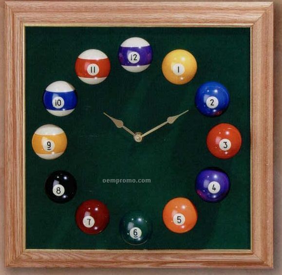 Mini Billiard Series Clock