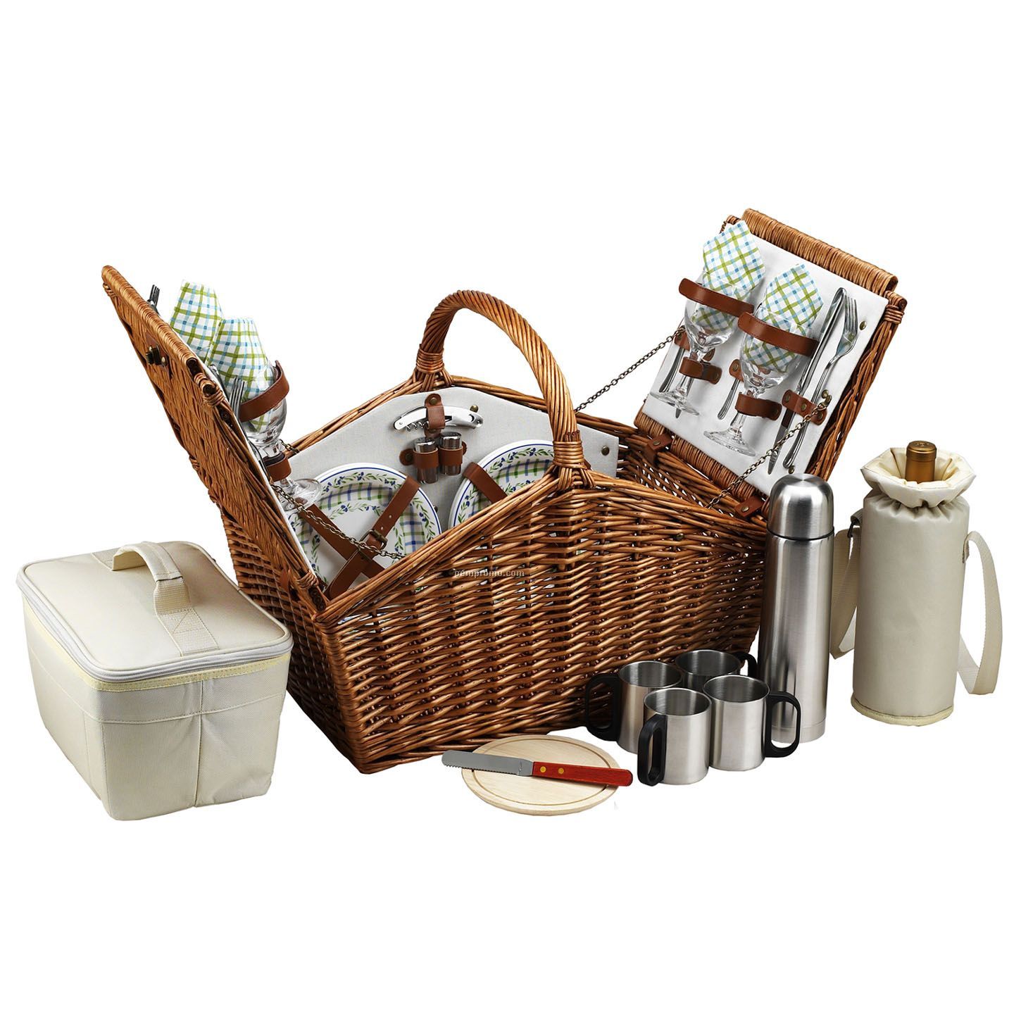 Huntsman Picnic Basket For Four With Coffee Set
