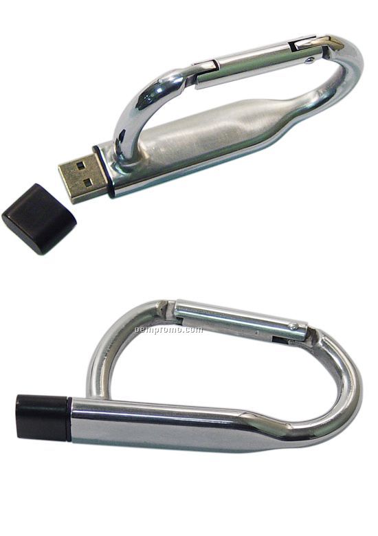 Metal Carabiner USB Flash Drive