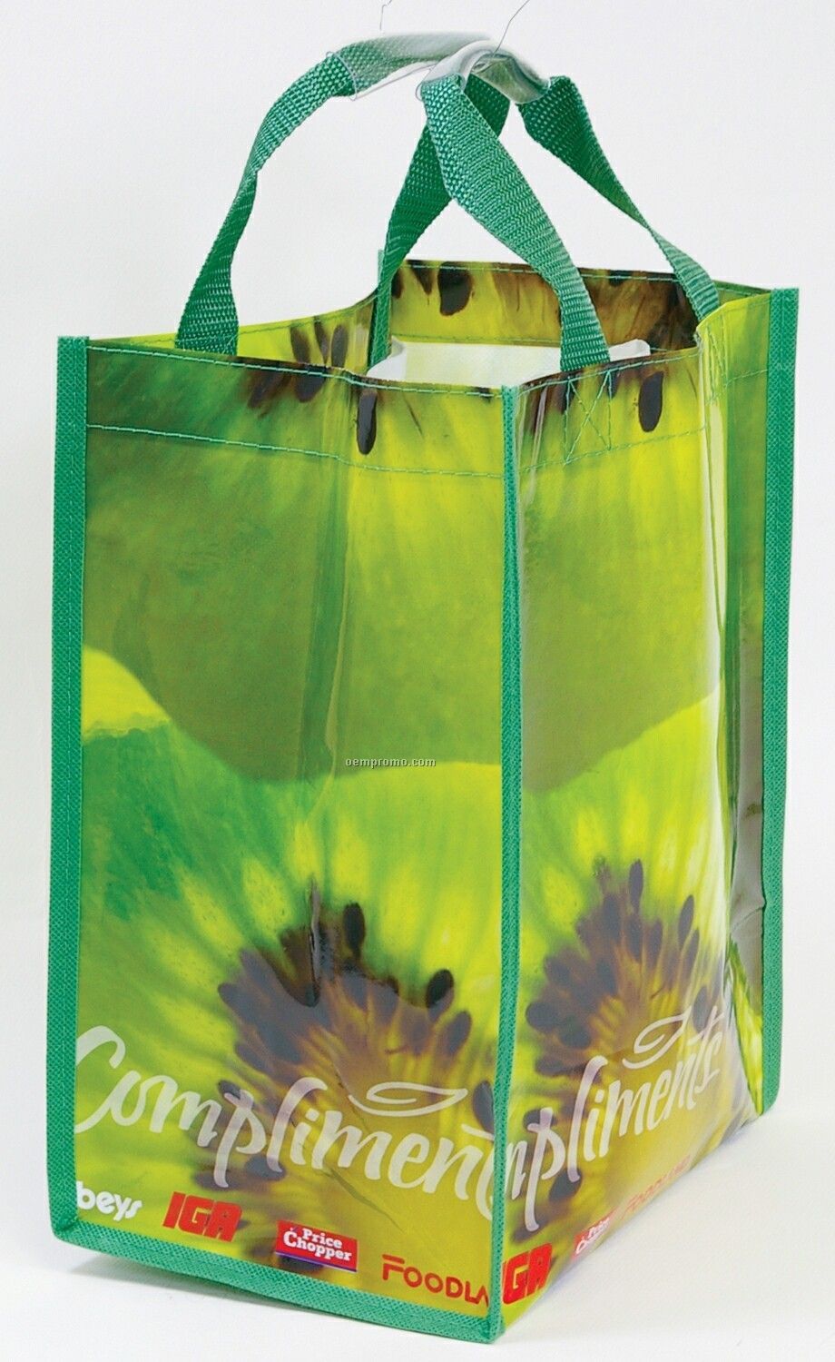 Polypropylene Imported Shopping Bag (13 3/4"X16 1/2"X7")
