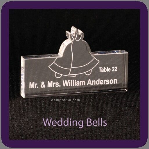 Table Seating Placecards Custom Engraved, Wedding Balls Approx Size 3" X 4"