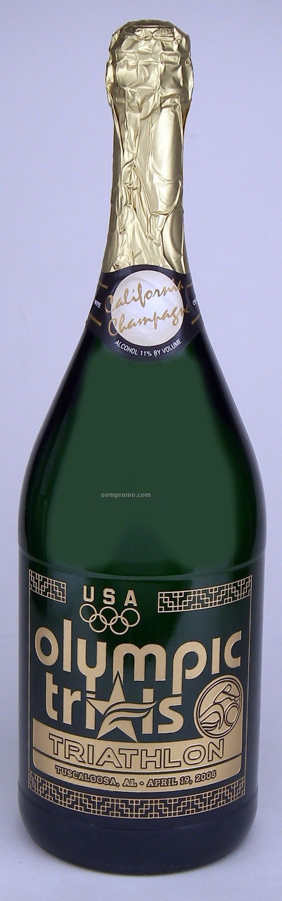 1.5l Magnum California Champagne (Sparkling Wine) Etched With 2 Color Fills