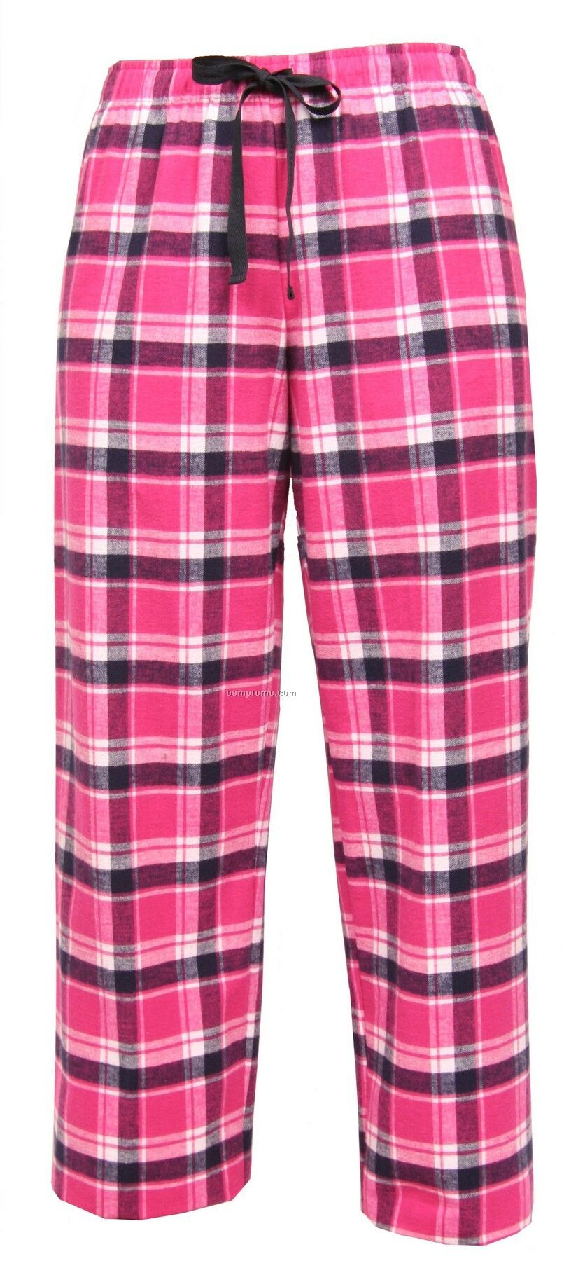 Adult Manhattan Plaid Fashion Flannel Pant With Tie Cord