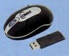 Mini Rf Wireless Optical Mouse W/ Mini USB