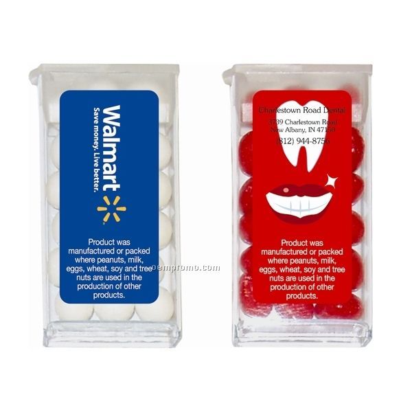 Plastic Dispenser With Chocolate Littles