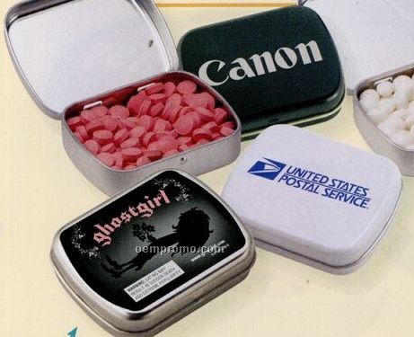 Powermints In Small Hinged Tin