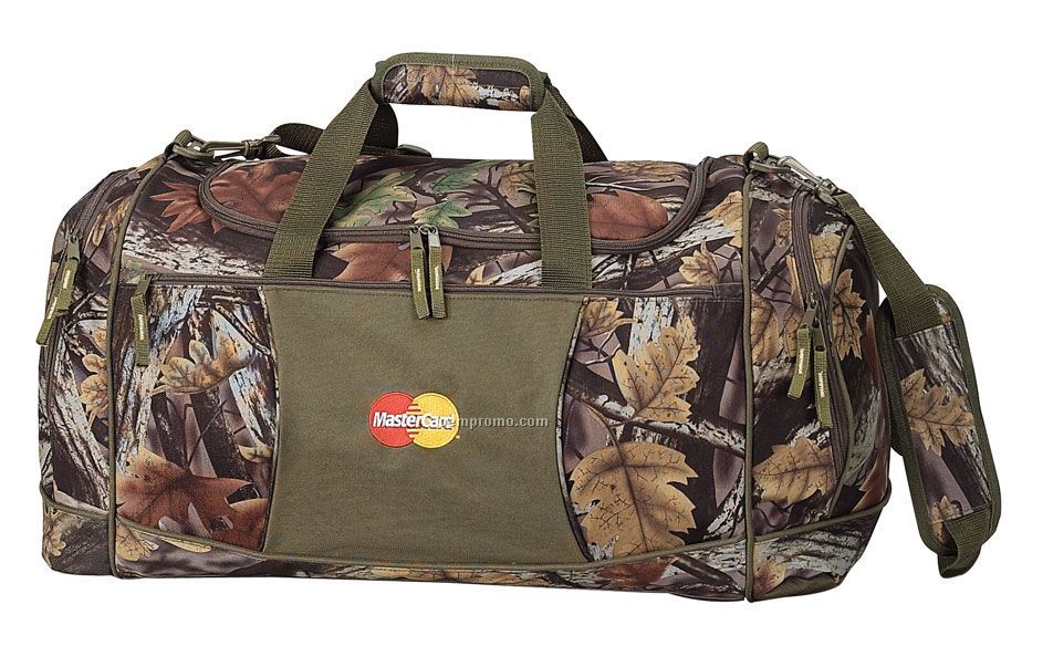 Camouflage Duffel Bag W/ Cooler