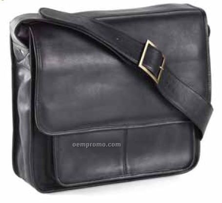 Executive Laptop Mail Bag - Vachetta Leather