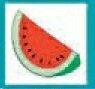 Stock Temporary Tattoo - Watermelon Slice (2