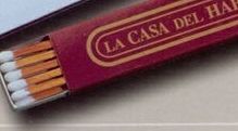 4" Stick Matches With Custom Cigar Box (112mmx24mmx8mm)