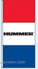 Double Face Dealer Free Flying Drape Flags - Hummer