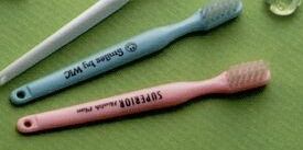 Children's Toothbrush W/ Handing Hole