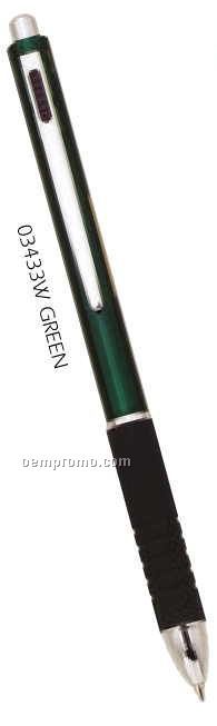 Slim 3-in-1 Series Pen (Green) (Silkscreened)