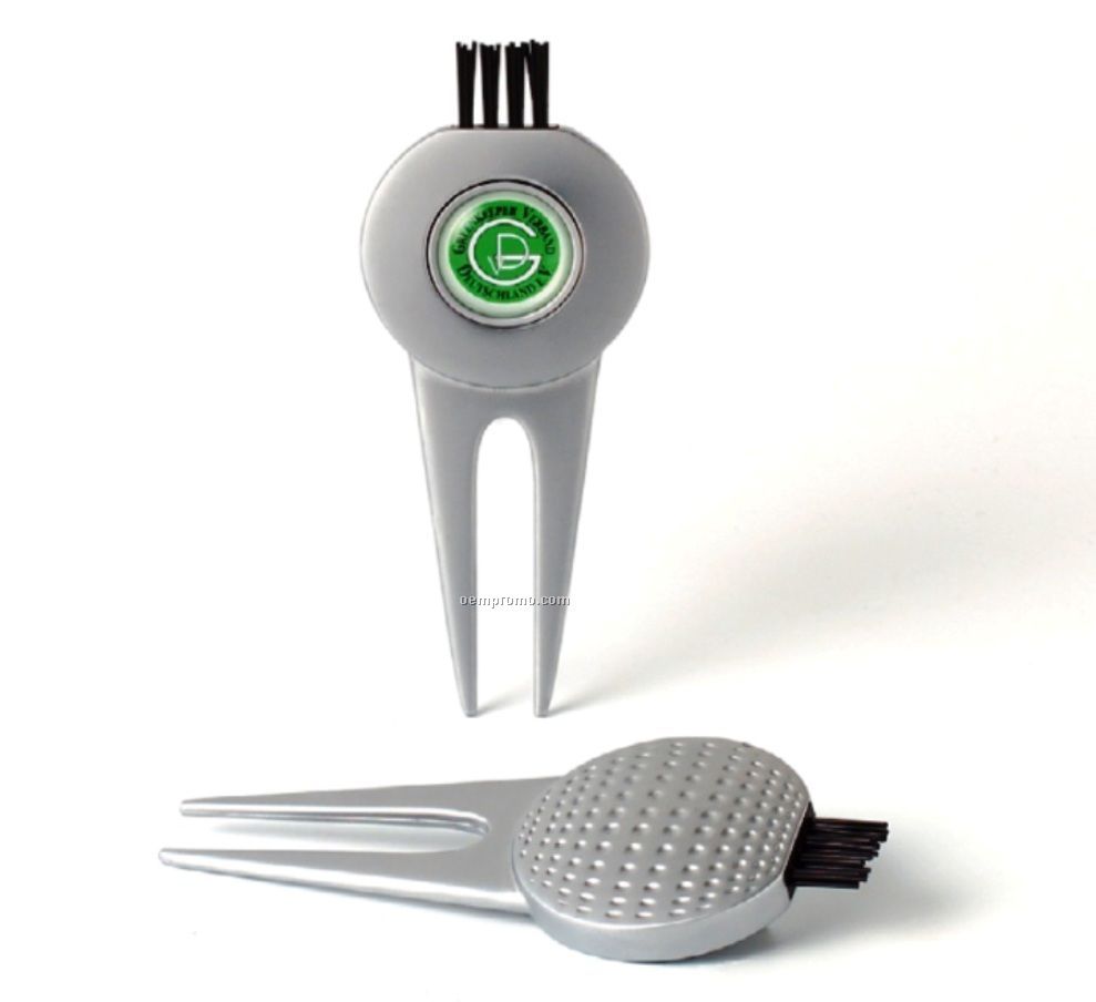 Symphony Divot Repair Tool With Magnetic Ball Marker