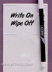 Adgrabbers Write On/ Wipe Off Memo Board (3