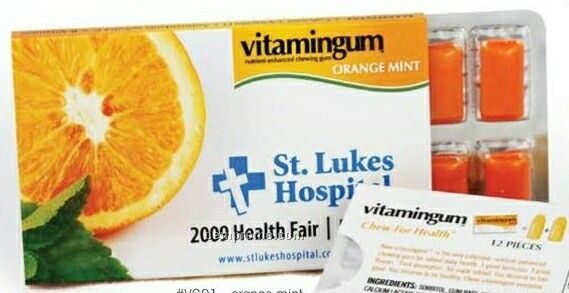 Raspberry Lemonade Vitamingum Nutrient-enhanced Chewing Gum