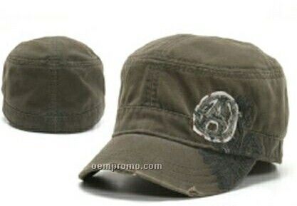Stock Military With Cap With Round Design