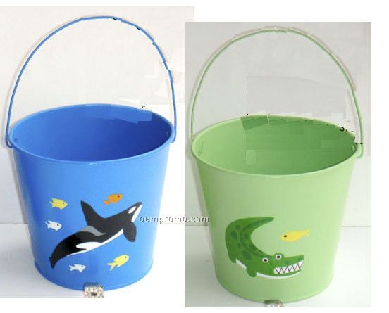 Iron Buckets With Lovely Patterns