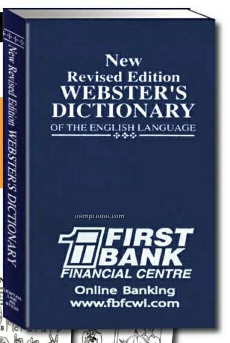 Softbound New Revised Edition Webster's Dictionary (English)