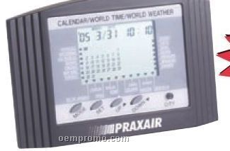 World Weather Clock And Calendar
