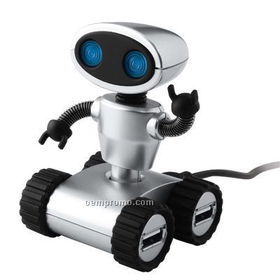 Robot 4-port USB 2.0 Hub