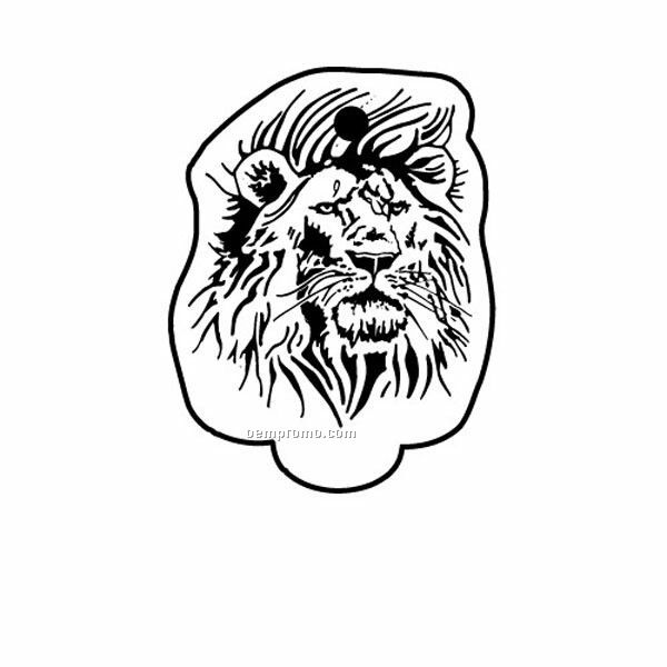 Stock Shape Collection Lion Head Key Tag