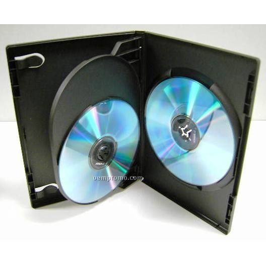 3-disc DVD Flip Tray Case - 14 Mm