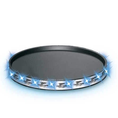 LED Serving Tray With Blue Leds