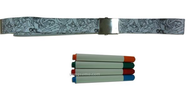 Thick Cotton Webbing Belt & Fabric Markers