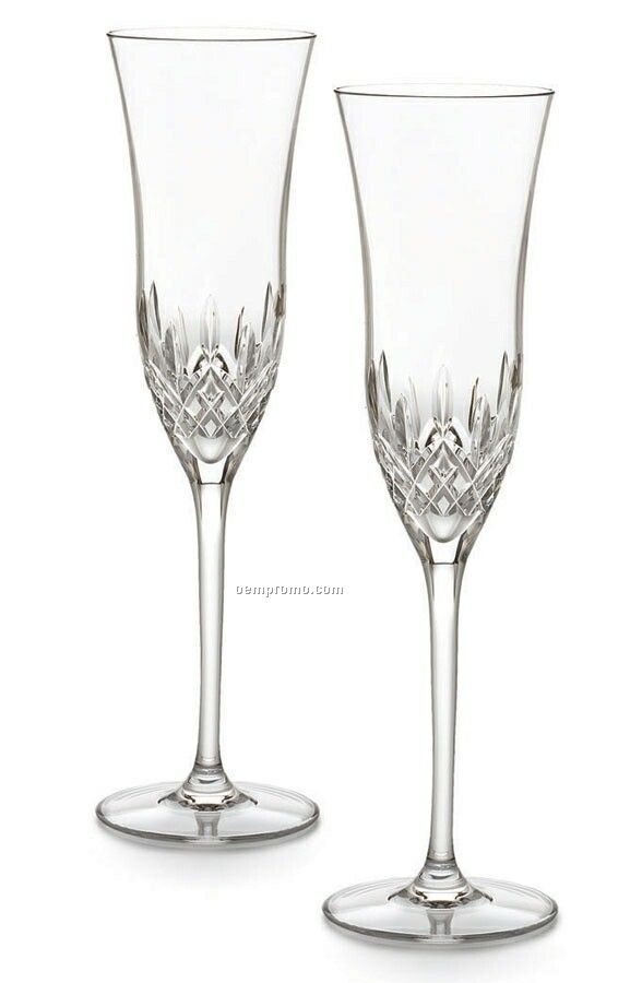 Waterford 143783 Crystal Lismore Essence Champagne Flute (Set Of 2)