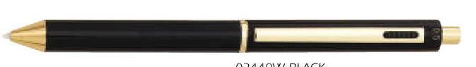 Classic 4-in-1 Series Pen (Black) (Laser Engraved)