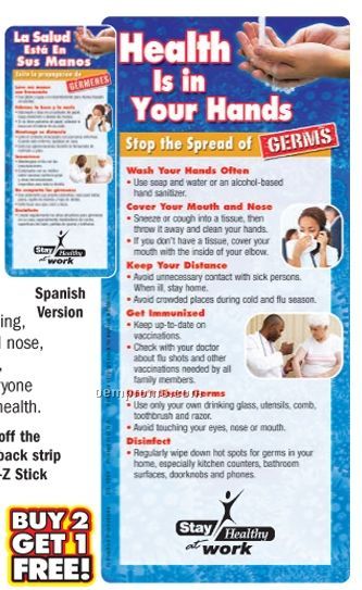 Health Is In Your Hands: Stop The Spread Of Germs (English)