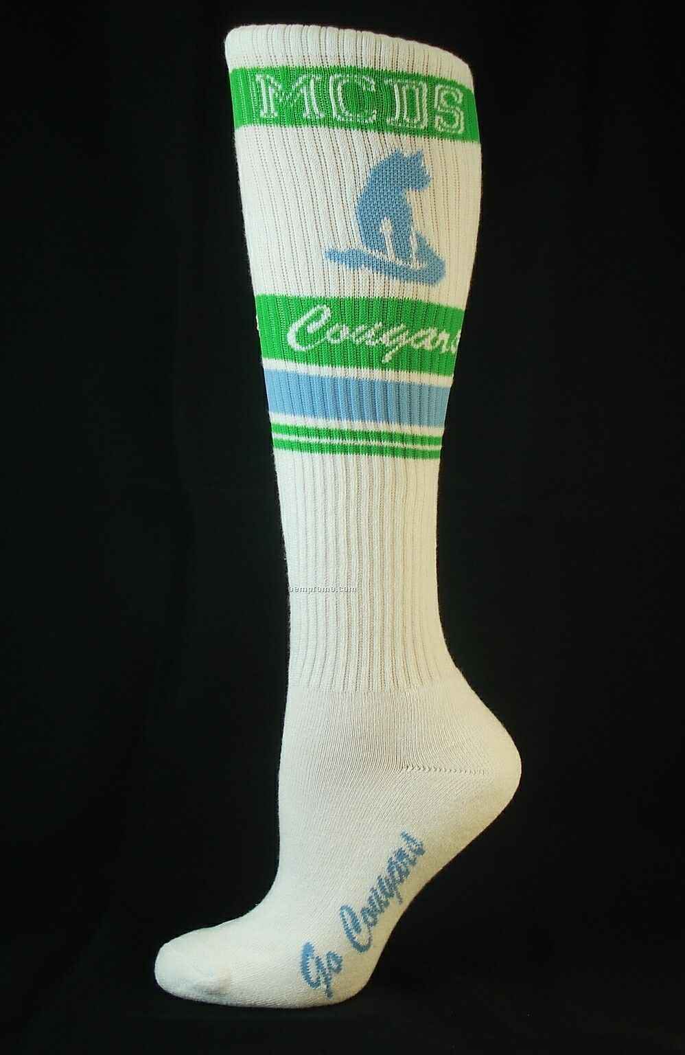 Custom Woven Retro Knee-high Sock