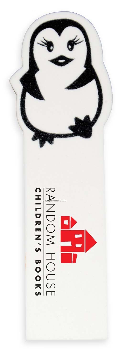 Penguin Foam Bookmark