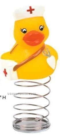 Rubber Nurse Duck Bobble