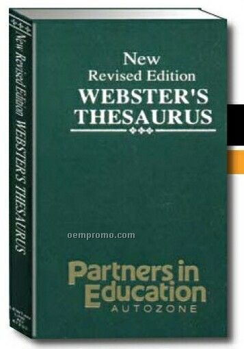 Softbound New Revised Edition Webster's Thesaurus