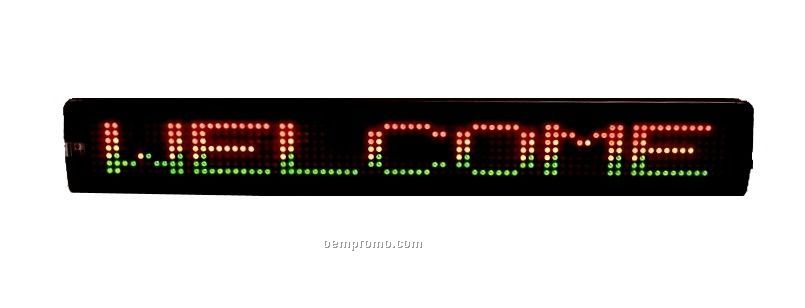 26" Tri-color Programmable LED Sign