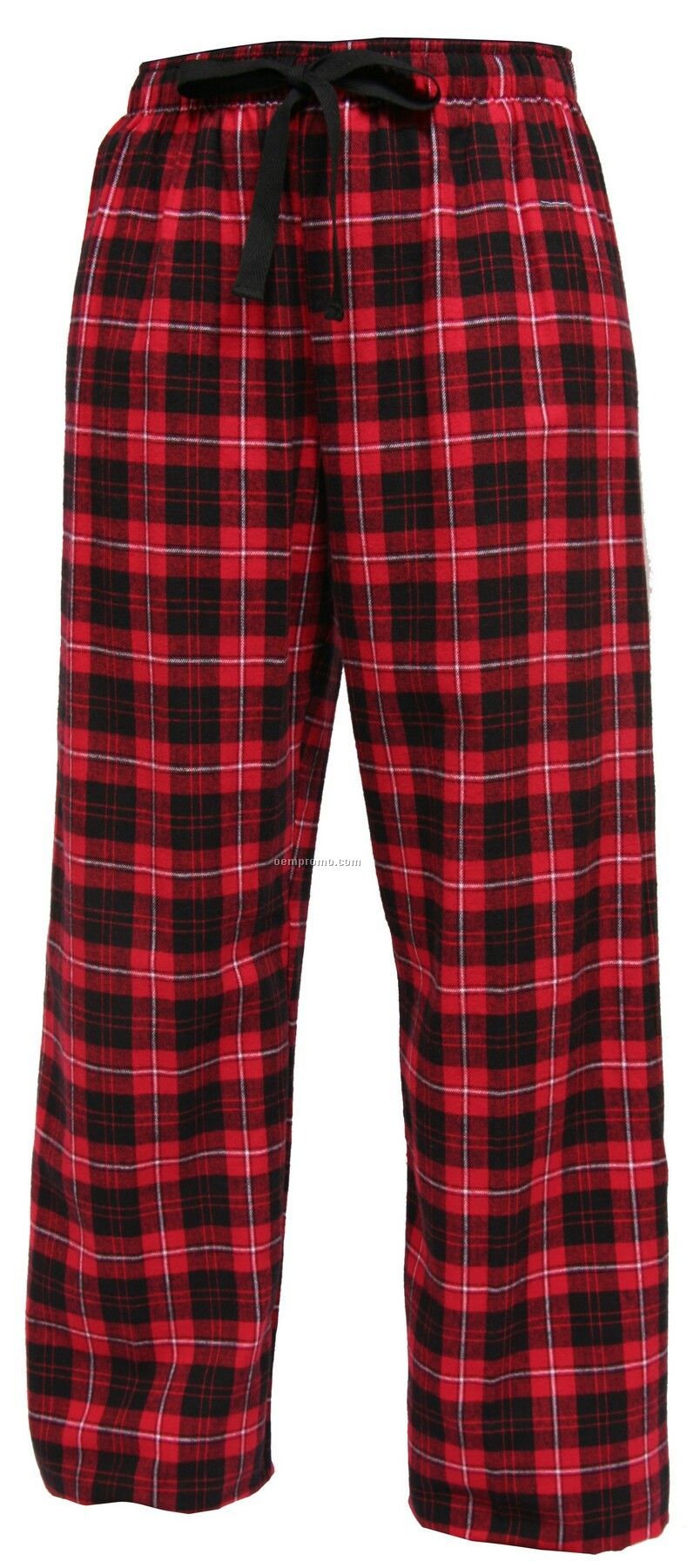 Adult Team Pride Flannel Pant In Red & Black Plaid