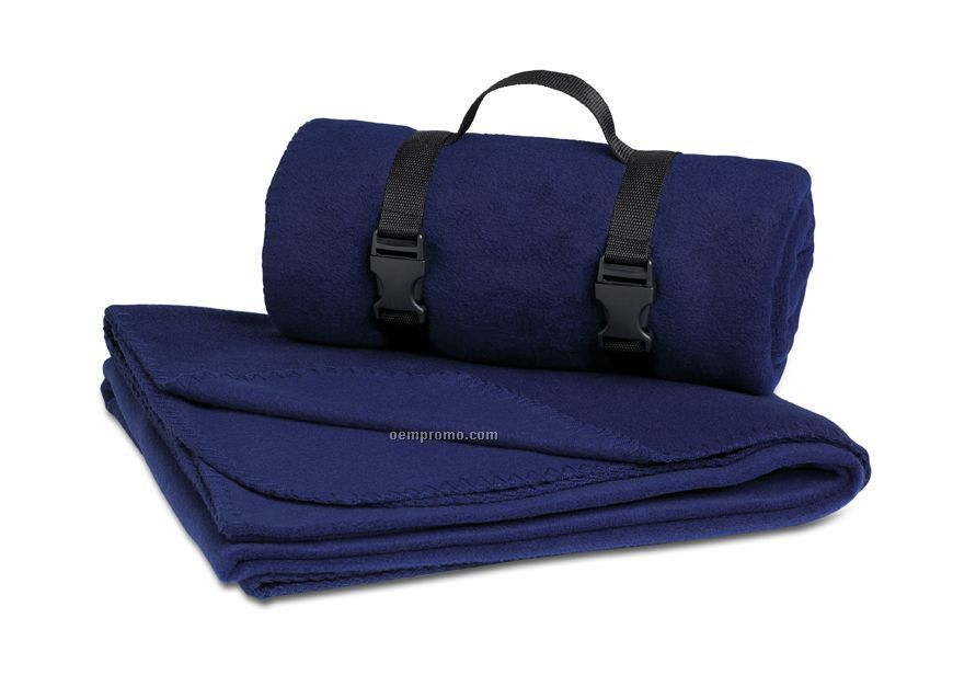 Best Value Fleece Blanket - Navy Blue