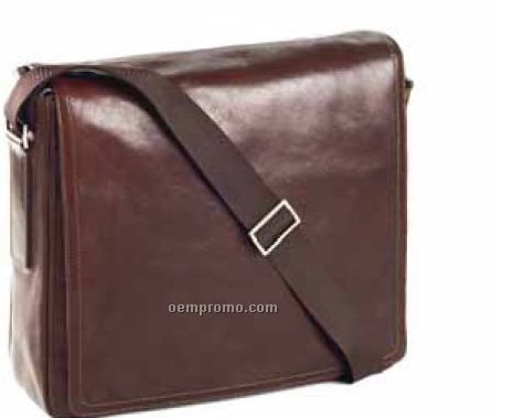 Tuscan Leather Square Messenger Bag